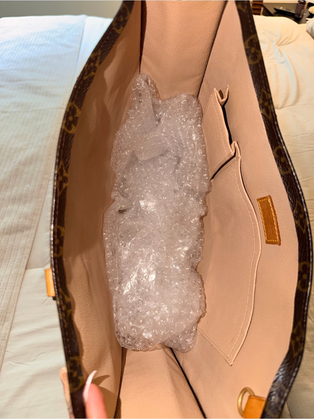 Louis Vuitton Monogram Sac Plat Tote - Picture 10 of 12